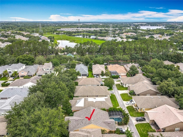 12641 Arley Dr, Windermere, FL 34786 - aerial view of residential area featuring a large body of water
