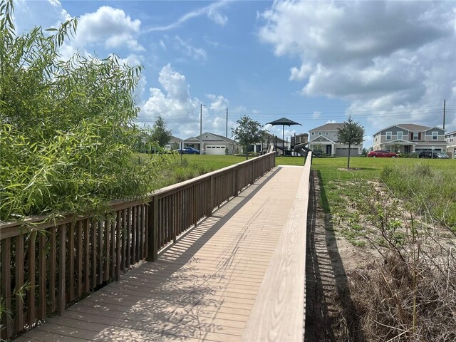 1345 Griffon Ave, Lake Alfred, FL 33850 - view of home's community with a residential view and a lawn