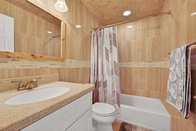 24277 Treasure Island Blvd, Punta Gorda, FL 33955 - bathroom featuring vanity and shower / bath combination with curtain