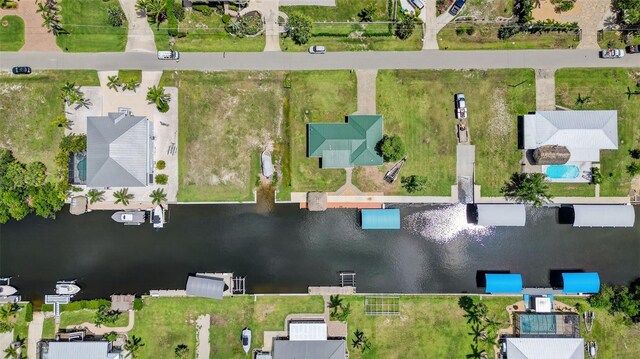 24277 Treasure Island Blvd, Punta Gorda, FL 33955 - drone / aerial view of a nearby body of water