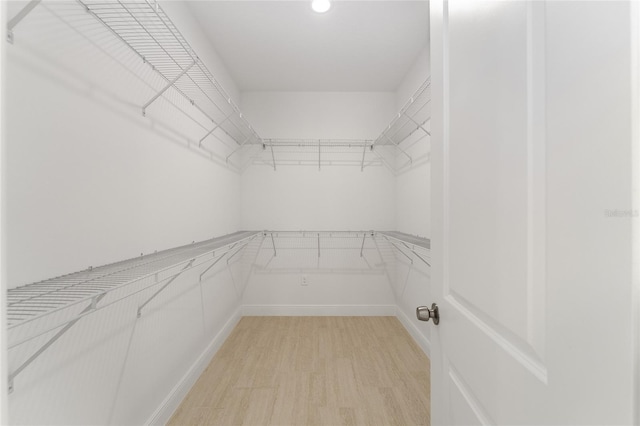 16357 SE 88th Ct, Summerfield, FL 34491 - walk in closet featuring light wood finished floors