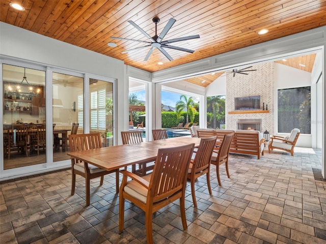 340 Lakeview Rd, Winter Garden, FL 34787 - sunroom / solarium featuring lofted ceiling