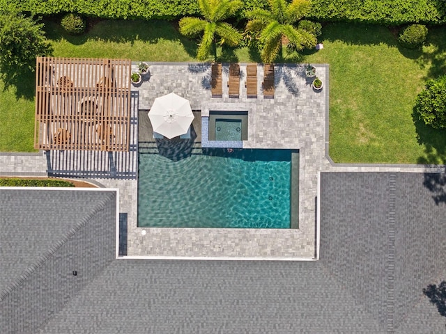 340 Lakeview Rd, Winter Garden, FL 34787 - view from above of property