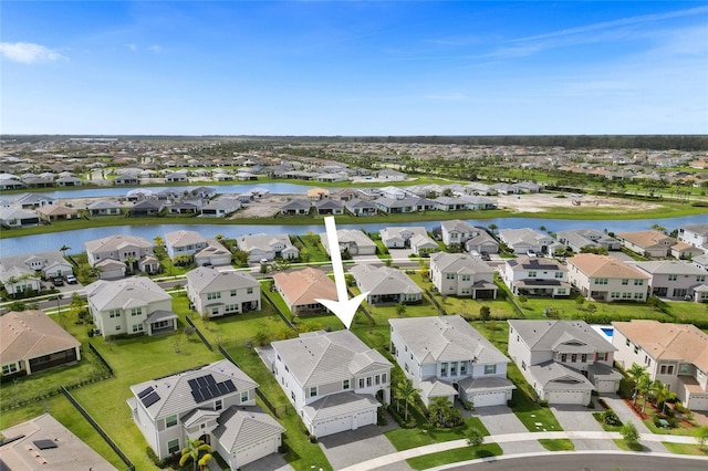 5609 Zestar Ln, Loxahatchee, FL 33470 - aerial view of residential area with a large body of water