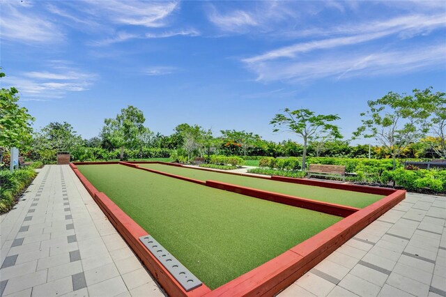 5609 Zestar Ln, Loxahatchee, FL 33470 - view of home's community with a bocce ball area