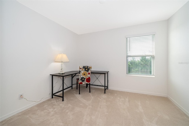 110 Claire Ln, Davenport, FL 33837 - living area with carpet floors and baseboards