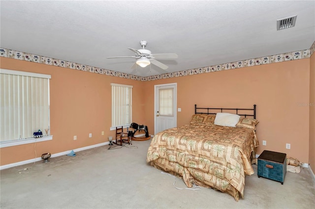 40533 E 8th Ave, Umatilla, FL 32784 - bedroom with carpet floors and a ceiling fan