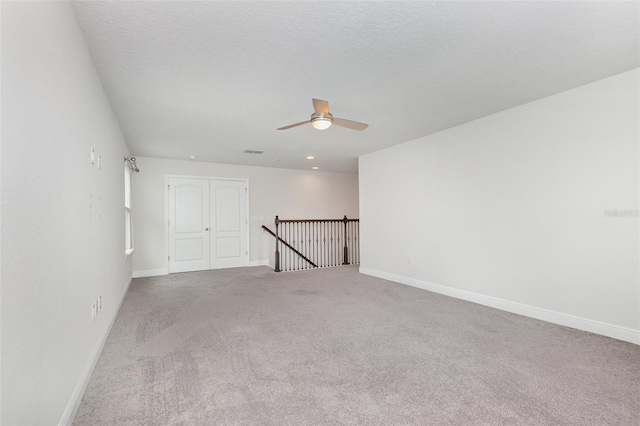 17044 Goldcrest Loop, Clermont, FL 34714 - empty room with ceiling fan, carpet, baseboards, and recessed lighting