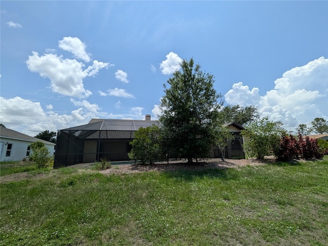 141 Angol St, Punta Gorda, FL 33983 - view of yard with glass enclosure