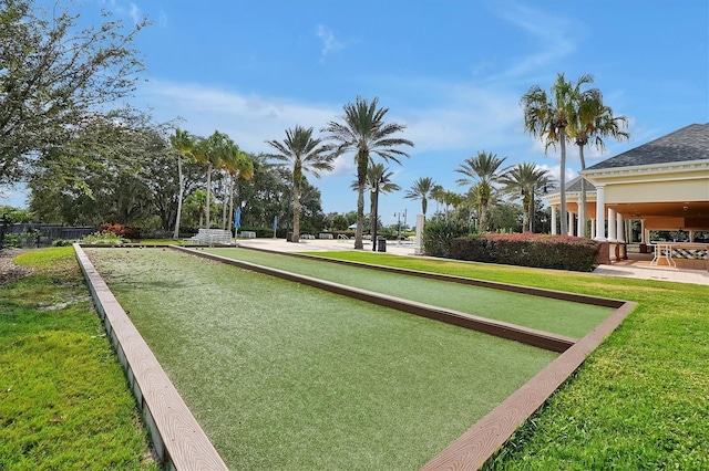 7616 Cabana Ct Unit 301, Reunion, FL 34747 - view of home's community with a game area and a lawn