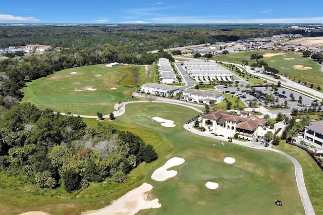 7616 Cabana Ct Unit 301, Reunion, FL 34747 - aerial view of property's location with a golf course and nearby suburban area