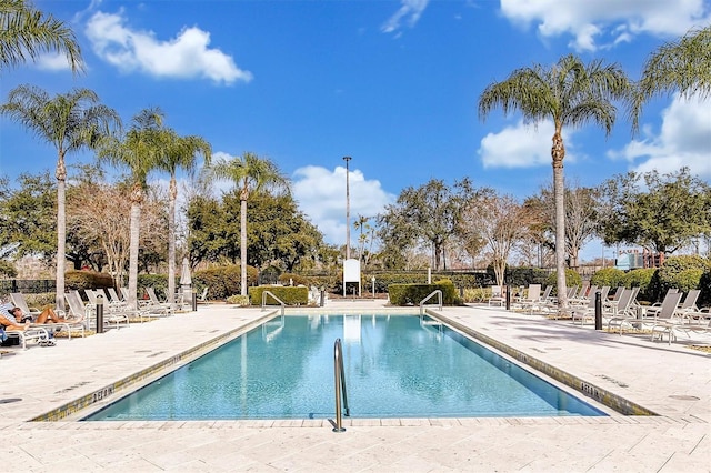 7616 Cabana Ct Unit 301, Reunion, FL 34747 - community pool featuring a patio area