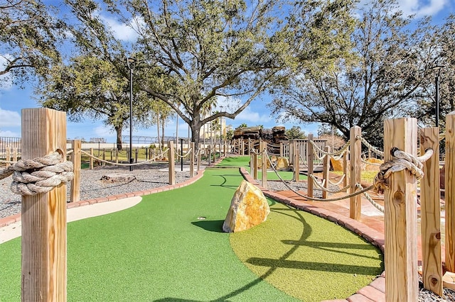 7616 Cabana Ct Unit 301, Reunion, FL 34747 - view of property's community featuring a putting area