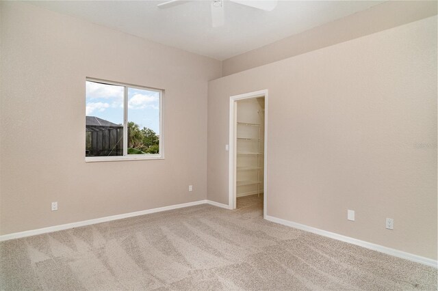 924 Texas St, Englewood, FL 34223 - carpeted empty room featuring a ceiling fan and baseboards