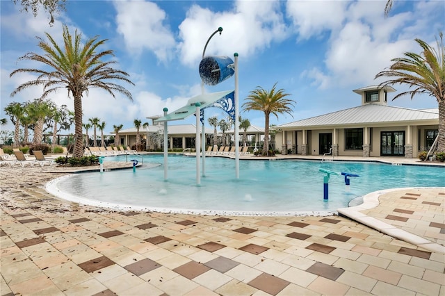 1845 Fulfillment Dr, Kissimmee, FL 34744 - community pool with a patio area