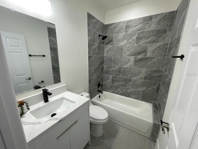 10153 Wildcat St, Port Charlotte, FL 33981 - full bath featuring vanity, toilet, and  shower combination