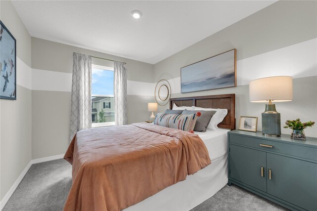 3345 Thicket St, Tavares, FL 32778 - bedroom featuring light colored carpet and baseboards