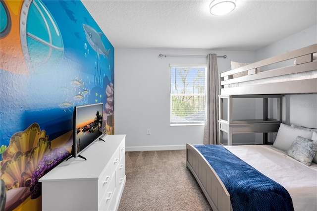 8961 Cabot Cliffs Dr, Davenport, FL 33896 - bedroom featuring carpet, a textured ceiling, and baseboards