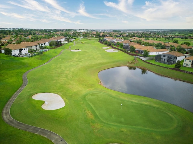8961 Cabot Cliffs Dr, Davenport, FL 33896 - aerial view of residential area with a large body of water and a golf club