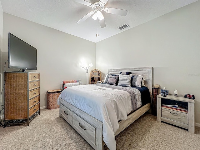 1701 Lucky Pennie Way, Apopka, FL 32712 - bedroom featuring light colored carpet, a ceiling fan, and baseboards
