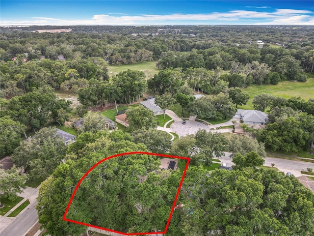1701 Lucky Pennie Way, Apopka, FL 32712 - view of property location with property boundaries highlighted and a forest