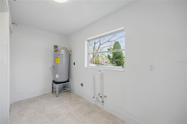 3528 Casablanca Ave, Saint Petersburg, FL 33706 - utility room with water heater