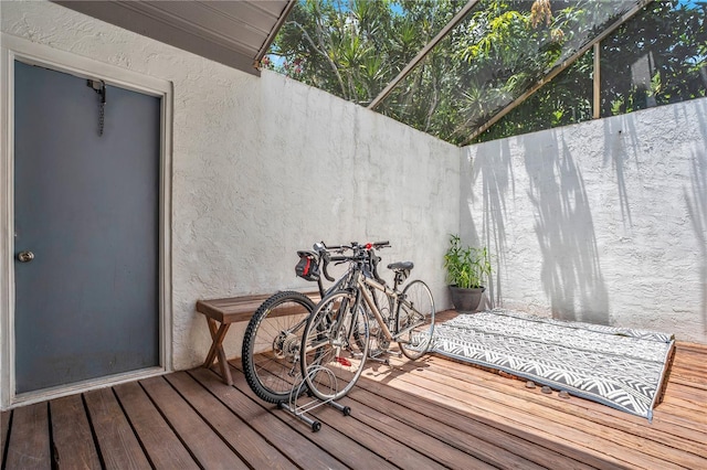 616 Magnolia St, Windermere, FL 34786 - view of wooden terrace