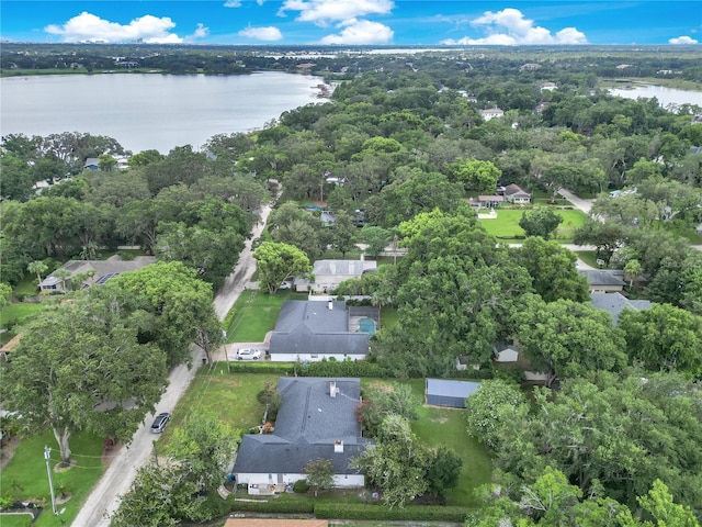 616 Magnolia St, Windermere, FL 34786 - aerial overview of property's location featuring a large body of water and nearby suburban area