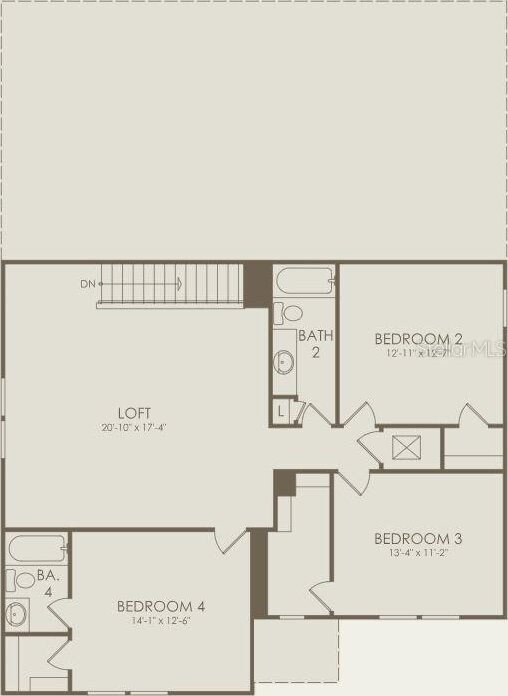 6005 Blue View Way, Saint Cloud, FL 34771 - property floor plan