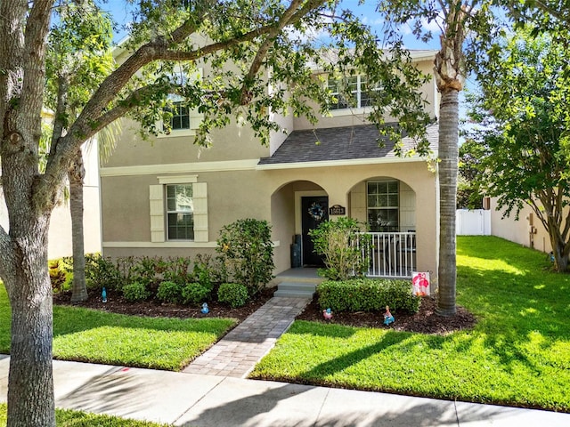 15613 Camp Dubois Cres, Winter Garden, FL 34787 - view of front of home featuring stucco siding and a porch