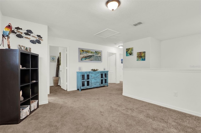 15613 Camp Dubois Cres, Winter Garden, FL 34787 - carpeted spare room with attic access and baseboards