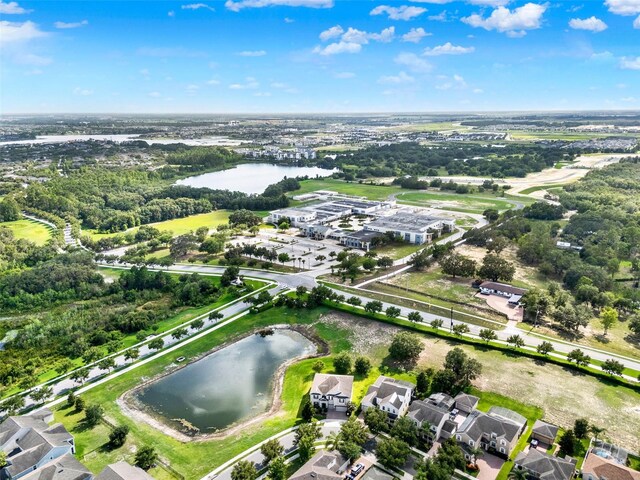 15613 Camp Dubois Cres, Winter Garden, FL 34787 - aerial view of property and surrounding area featuring a nearby body of water and nearby suburban area