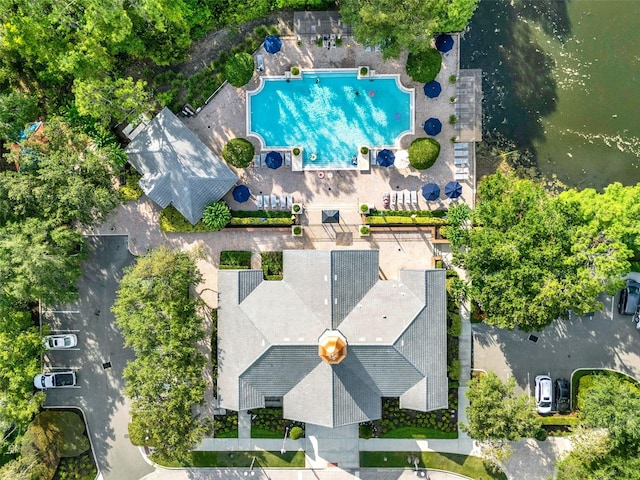 15613 Camp Dubois Cres, Winter Garden, FL 34787 - aerial view of a pool