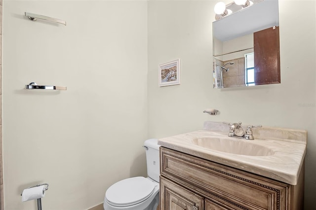 281 NE Greenbrier Ave, Port St Lucie, FL 34983 - bathroom featuring toilet and vanity