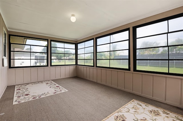 281 NE Greenbrier Ave, Port St Lucie, FL 34983 - unfurnished sunroom with carpet and healthy amount of natural light