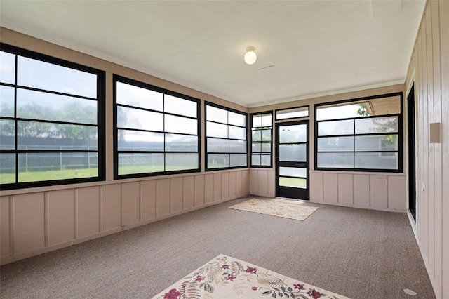 281 NE Greenbrier Ave, Port St Lucie, FL 34983 - view of unfurnished sunroom