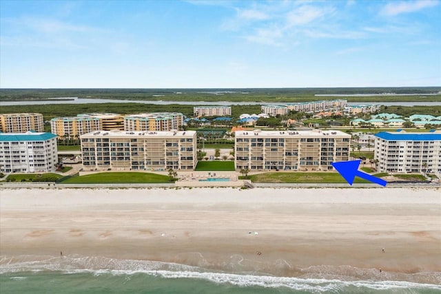 4621 S Atlantic Ave Unit 7202, Port Orange, FL 32127 - drone / aerial view of expansive beach