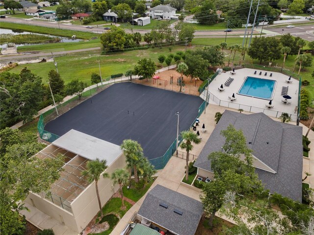938 Southridge Trl, Altamonte Springs, FL 32714 - bird's eye view of a pool area