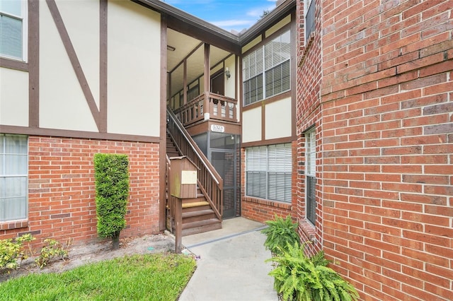 5323 Hansel Ave Unit E14, Orlando, FL 32809 - entrance to property with brick siding