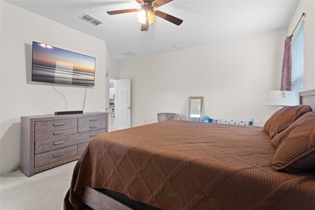2339 Jernigan Loop, Kissimmee, FL 34746 - bedroom featuring light carpet and ceiling fan