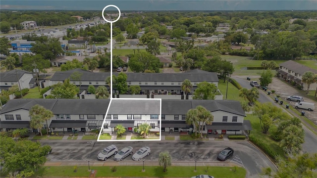 5662 Royal Pine Blvd Unit 24, Orlando, FL 32807 - aerial view of residential area featuring property boundaries highlighted