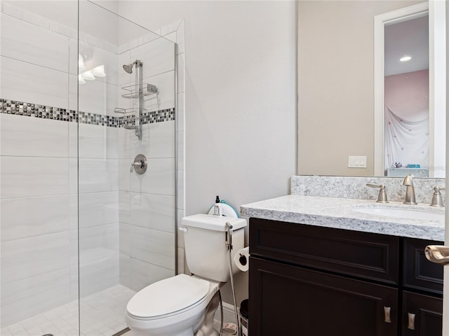 1265 Estancia Woods Loop, Windermere, FL 34786 - bathroom with a shower stall and vanity