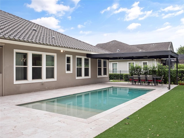1265 Estancia Woods Loop, Windermere, FL 34786 - outdoor pool featuring a patio