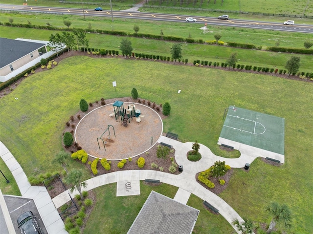 7163 Talamore Dr, Wesley Chapel, FL 33545 - bird's eye view of a park