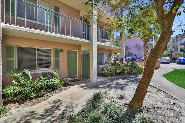 145 Oyster Bay Cir Unit 140, Altamonte Springs, FL 32701 - view of exterior entry featuring stucco siding