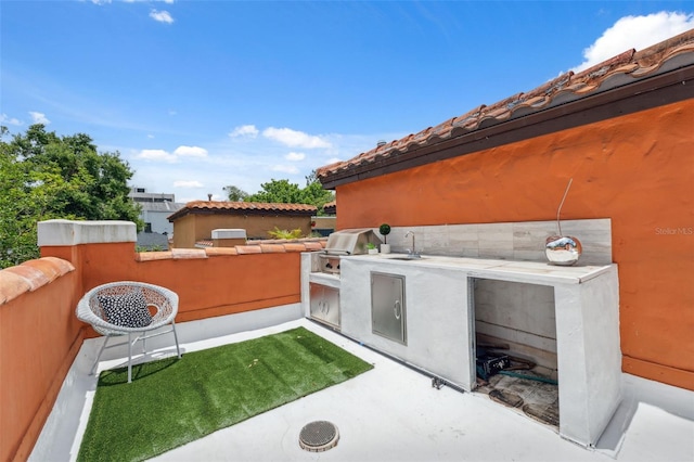 602 E Livingston St Unit 3, Orlando, FL 32803 - view of patio featuring a sink