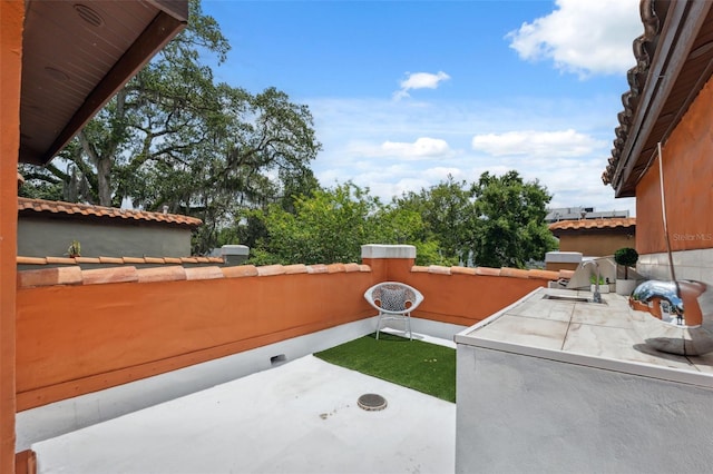 602 E Livingston St Unit 3, Orlando, FL 32803 - view of patio with a sink