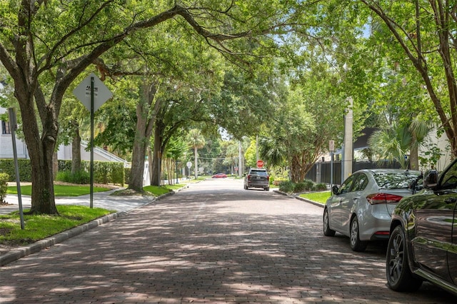 602 E Livingston St Unit 3, Orlando, FL 32803 - view of decorative street with traffic signs and curbs