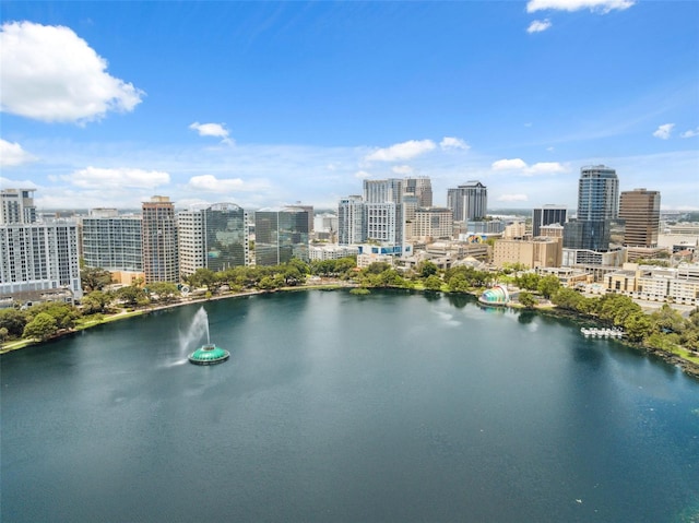 602 E Livingston St Unit 3, Orlando, FL 32803 - aerial view of a nearby body of water and skyline