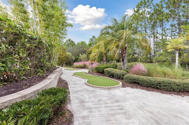 746 Longboat Dr, Davenport, FL 33896 - view of community with an area to practice putting